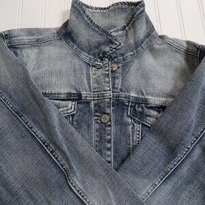 Laurie Felt Classic Denim Jacket Vintage wash Blue XL